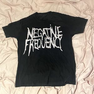 NEGATIVE FREQUENCY Band Tee
